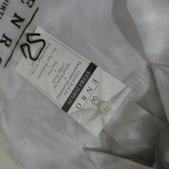 NWT Enro Ultra Poplin Dress Shirt - Picture 2 of 4